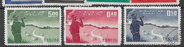 Taiwan 1959 Mint No Gum As Issued (one Stamp Is Used) Scouting - Nuevos