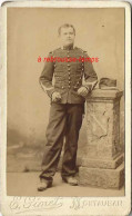 CDV Soldat Du 10e Régiment Photographie Gimet à Montauban - Krieg, Militär