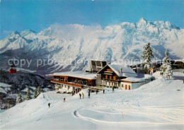 73786983 Seefeld Tirol Rosshuette Berghotel Restaurant Bergbahn Gegen Wetterstei - Andere & Zonder Classificatie