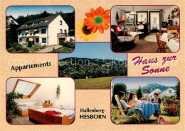 73786976 Hesborn Hallenberg Appartements Haus Zur Sonne Panorama  - Other & Unclassified