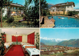 73786931 Girlan Pension Warasin Swimming Pool Panorama Dolomiten Girlan - Autres & Non Classés