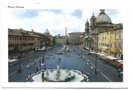 PIAZZA NAVONA / NAVONA SQUARE.-  ROMA - ( ITALIA ) - Altri Monumenti, Edifici