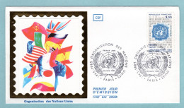 FDC France 1985 - Organisation Des Nations Unies ONU - YT 2374 - Paris - 1980-1989