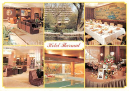 73786890 Budapest HU Hotel Thermal Restaurant Foyer Hallenbad  - Ungarn