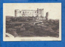 CPA - 04 - Gréoux-les-Bains - Ruines Du Château - Non Circulée - Gréoux-les-Bains