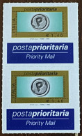 REPUBBLICA 2006 - Posta Prioritaria € 1,40 Coppia Come Da Foto - 2001-10:  Nuevos