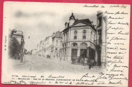 C.P. Bruxelles =  Rue  De La   Régence  :  Commissariat  De  Police - Brüssel (Stadt)