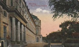 AK Würzburg - Königl. Residenz - Rückseite - Feldpost 1918 (68957) - Wuerzburg