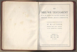 HET NIEUWE TESTAMENT OF AL DE BOEKEN DES NIEUWEN VERBONDS VAN ONZE HEER JEZUS CHRISTUS 1911. - Anciens