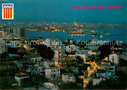 73786425 Palma De Mallorca Vista Nocturna Palma De Mallorca - Sonstige & Ohne Zuordnung