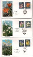 Österreich 1966 MiNr.: 1209-1214 Ersttag Alpenblumen Austria FDC - FDC