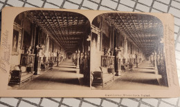 Grand Corridor, Château De Windsor, Angleterre. Underwood Stéréo - Visionneuses Stéréoscopiques