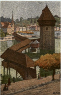 Luzern - Künstlerkarte E. Schlatter - Lucerne