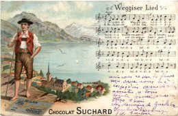 Weggis - Chocolat Suchard - Litho - Advertising
