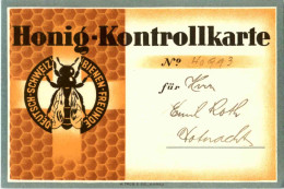 Romanshorn - Honig Kontrollkarte 194850 - Romanshorn