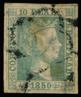 Ø 5. 10 Reales. Defectos. Examinar. Cat. 2100 €. - Used Stamps