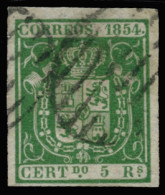 Ø 26. 5 Reales. Lujo. Cat. 140 €. - Oblitérés