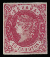 * 60. 19 Ctos. Precioso. Marquilla Roig. Cat. 330 €. - Unused Stamps