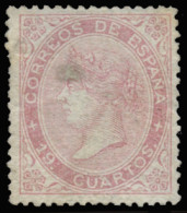 Ø 90. 19 Ctos. Matasellos Lavado. Se Aprecia Ligero Borrón. Bien Centrado Pero Dentado Izquierdo Retocado. Examinar. Cat - Used Stamps