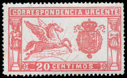 ** 256. Pegaso. Goma No Original. Aspecto De Lujo. Cat. +120 €. - Ungebraucht