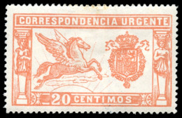 * 256. Pegaso. Muy Bonito. Inapreciable Manchita En El Frente, Borde Superior. Cat. 90 €. - Unused Stamps