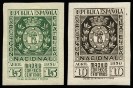 * 727/28. Expo Nacional. Muy Bonitos. Cat. 55 €. - Unused Stamps