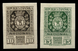 * 727/28. Expo Filatélica. Bonita. Cat. 110 €. - Unused Stamps
