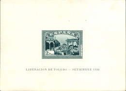 * 839. H.B. Toledo Sin Dentar. Color Verde. Inapreciable Mancha De Suciedad En El Frente. Cat. 625 €. - Unused Stamps