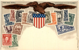 USA - Briefmarken - Litho - Sellos (representaciones)