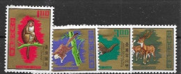 Taiwan Mh * Animals Set  (7 Euros) 1971 - Nuevos