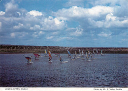 Navigation Sailing Vessels & Boats Themed Postcard Amble Windsurfers - Voiliers