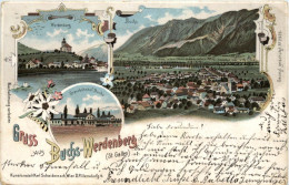 Gruss Aus Buchs Werdenberg - Litho - Buchs