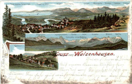 Gruss Aus Walzenhausen - Litho - Walzenhausen