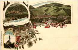 Gruss Aus Lichtensteig - Litho - Lichtensteig