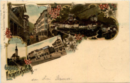 Gruss Aus Lichtensteig - Litho - Lichtensteig