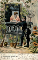 Soldat Mit Frau - Weltkrieg 1914-18