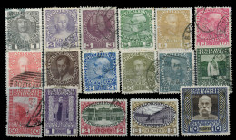 AUSTRIA. Ø 101/15 Más (*) 116/17. Cat. 341 €. - Used Stamps