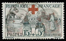 FRANCIA. Ø 156. Cruz Roja. Bonito. Cat. 70 €. - Oblitérés