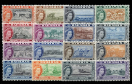 BAHAMAS. * 147/62. Preciosa. Cat. 106 €. - 1859-1963 Colonie Britannique