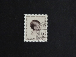 LUXEMBOURG LUXEMBURG YT 528 OBLITERE - CLINIQUE POUR ENFANTS FONDATION PRINCE JEAN PRINCESSE JOSEPHINE CHARLOTTE - Used Stamps