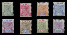 GAMBIA. * 20/27. Cat. 100 €. - Gambia (...-1964)