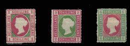 HELIGOLAND. (*) 2/4. Calidad Regular. Cat. 286 €. - Heligoland (1867-1890)