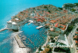 73786045 Dubrovnik Ragusa Fliegeraufnahme Teilansicht Dubrovnik Ragusa - Croazia