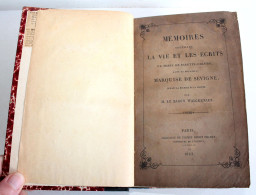 MEMOIRES VIE ET ECRITS DE MARIE DE RABUTIN SEVIGNE, REGENCE Par WALCKENAER 1842 / ANCIEN LIVRE XIXe SIECLE (2603.114) - 1801-1900