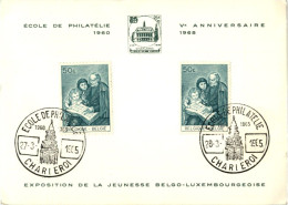 Charleroi - Ecole De Philatelie 1965 - Sellos (representaciones)