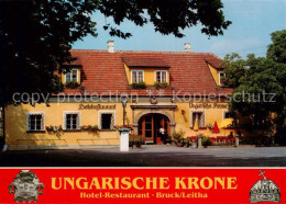 73786008 Bruck Leitha Restaurant-Hotel Ungarische Krone Aussenansicht Bruck Leit - Andere & Zonder Classificatie