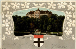 Schloss Bainau - Prägekarte - Other & Unclassified