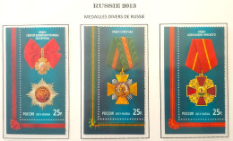 Russie 2013 YVERT N° 7367-7369 MNH ** - Unused Stamps