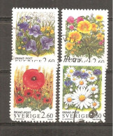 Suecia-Sweden Nº Yvert  1763-66 (usado) (o) - Used Stamps