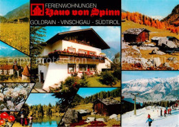 73785902 Goldrain Vinschgau Ferienwohnungen Haus Von Spinn M. Wintersportgebiet  - Autres & Non Classés